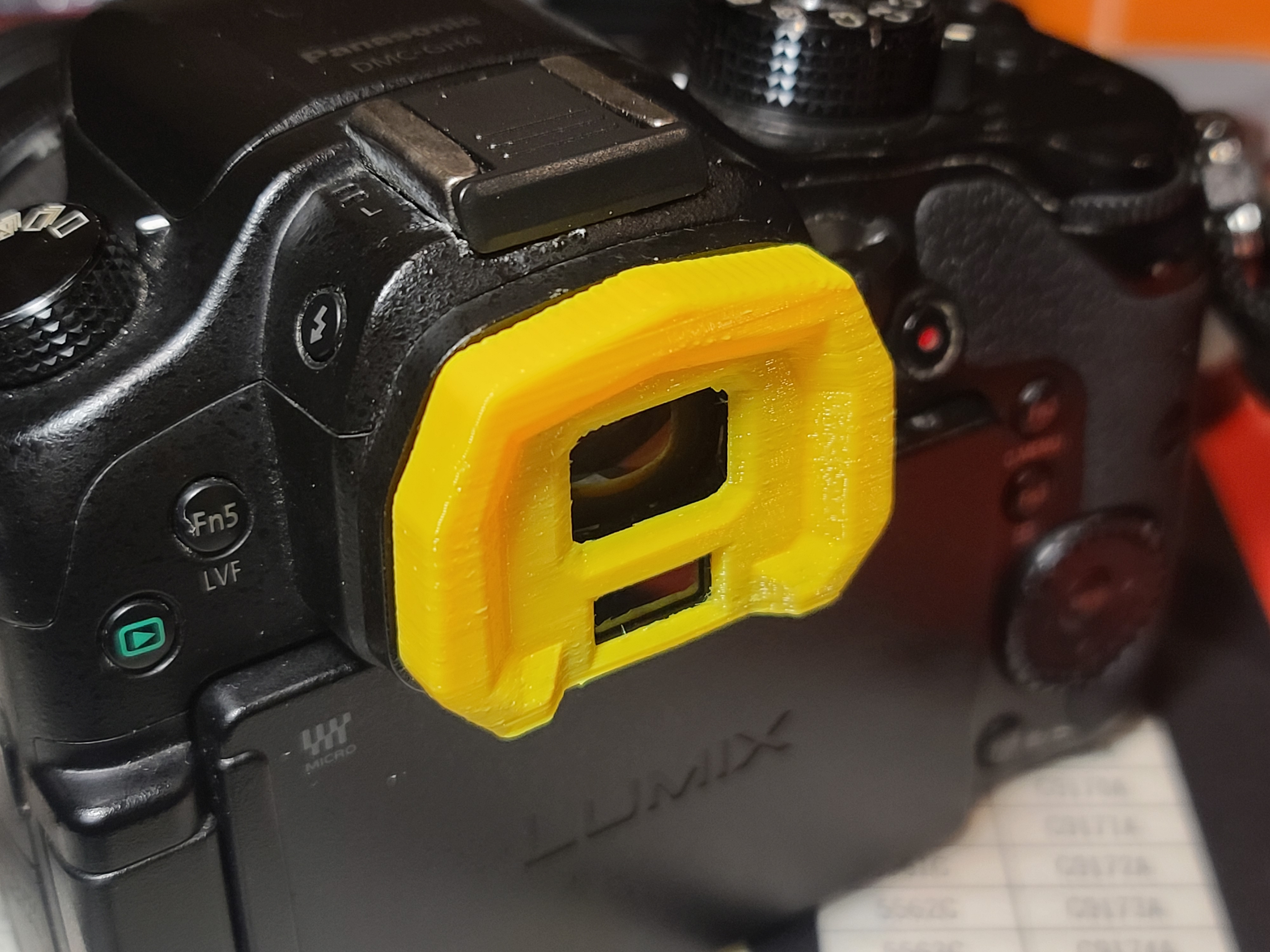 Panasonic Lumix DMC-GH4 eye cup