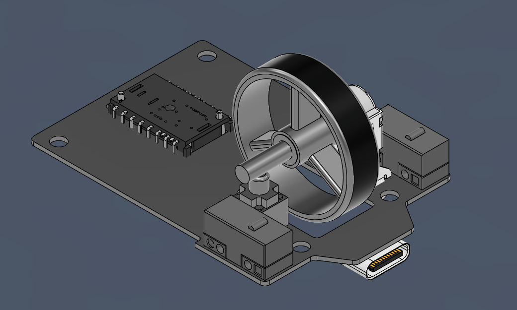 WLMouse BEAST X PCB Model