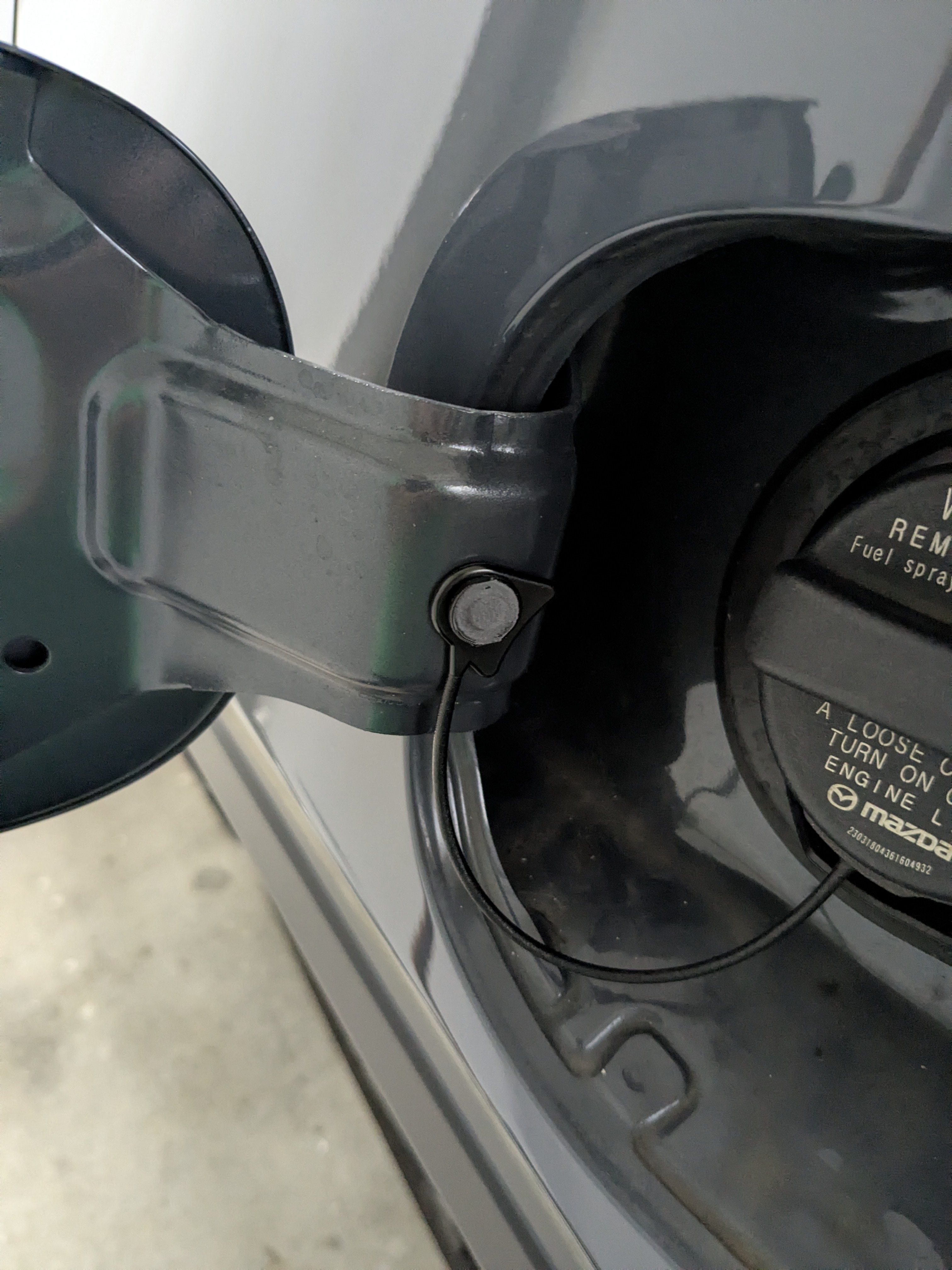 Mazda Gas Cap Tether Pin