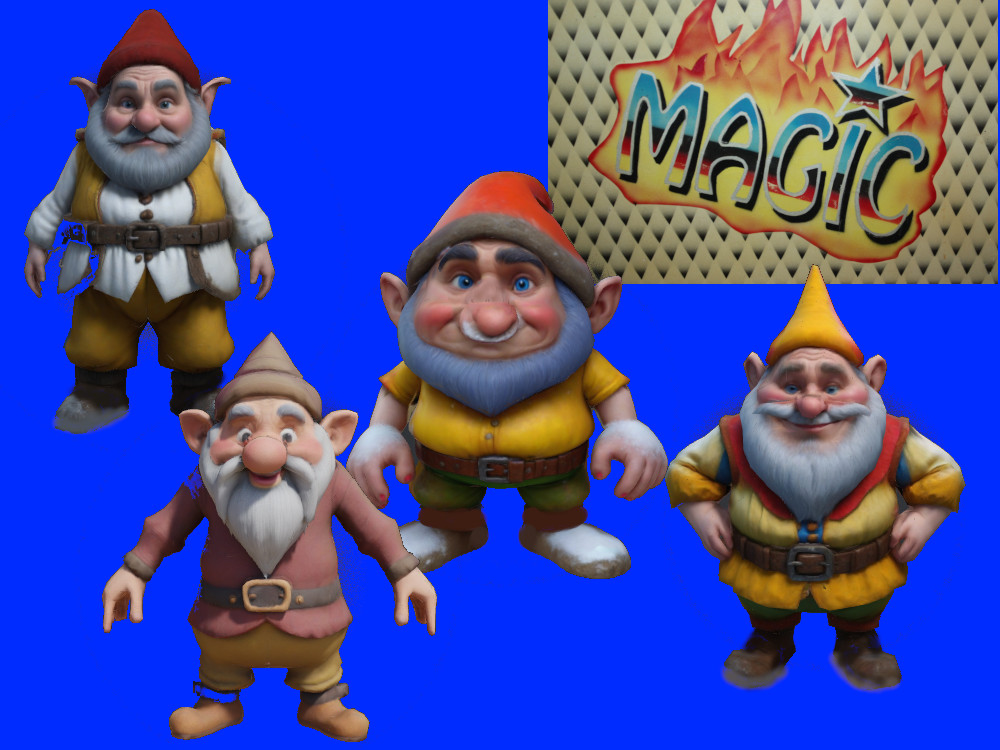 The German Dwarfs  4 of them