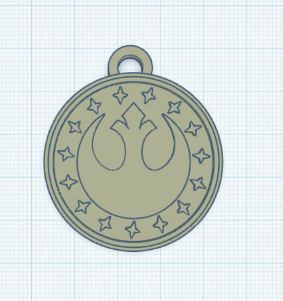 New republic keychain