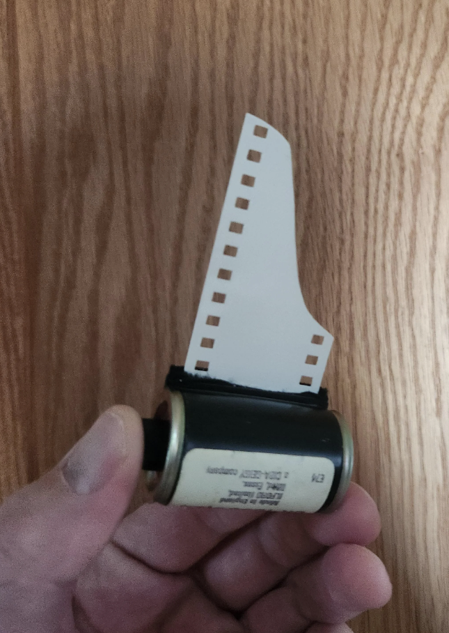 35mm Paper Negative Cut File / 35mm Film Strip