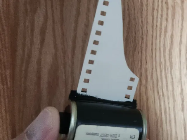 35mm Paper Negative Cut File / 35mm Film Strip