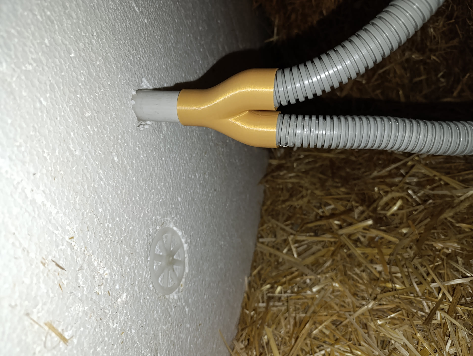 25mm Flex Tube Y Splitter/Installationsrohr/Flexrohr