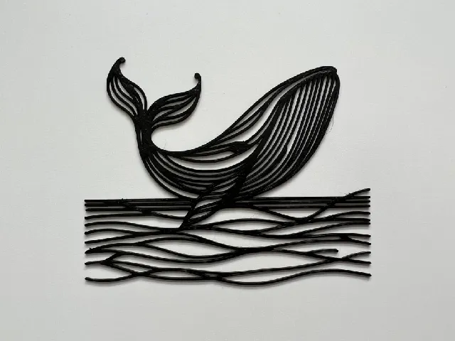 Whale Wall Art #2
