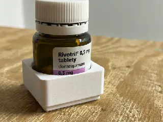 Vial bin gridfinity