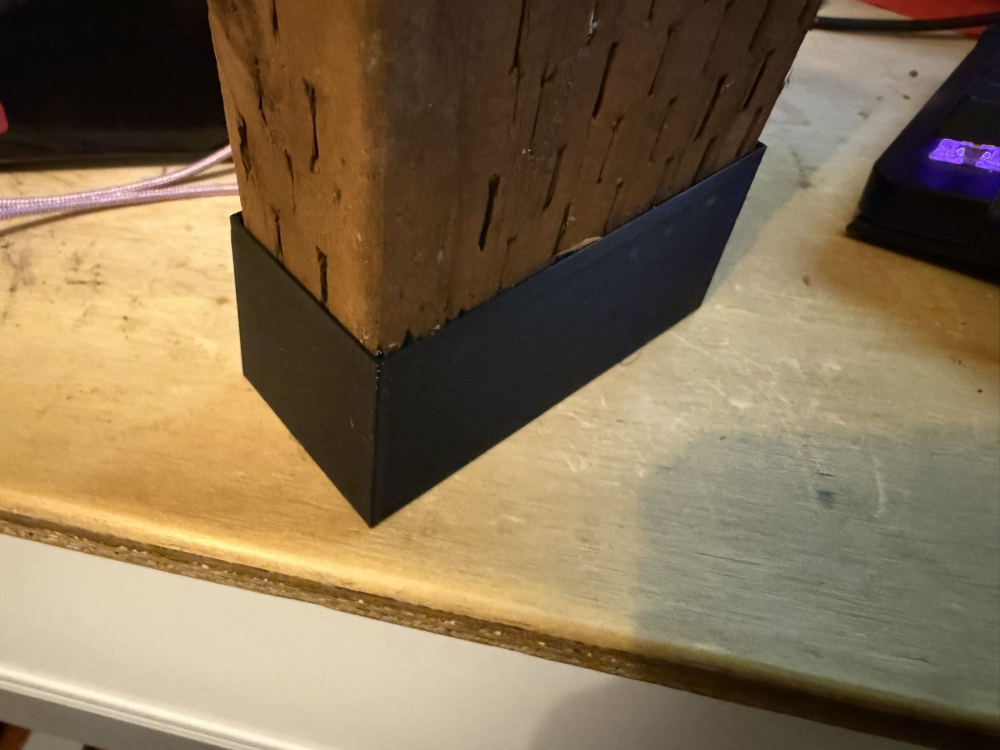 2×4 Shelf Riser / Standoff (38 mm Lift, PETG)