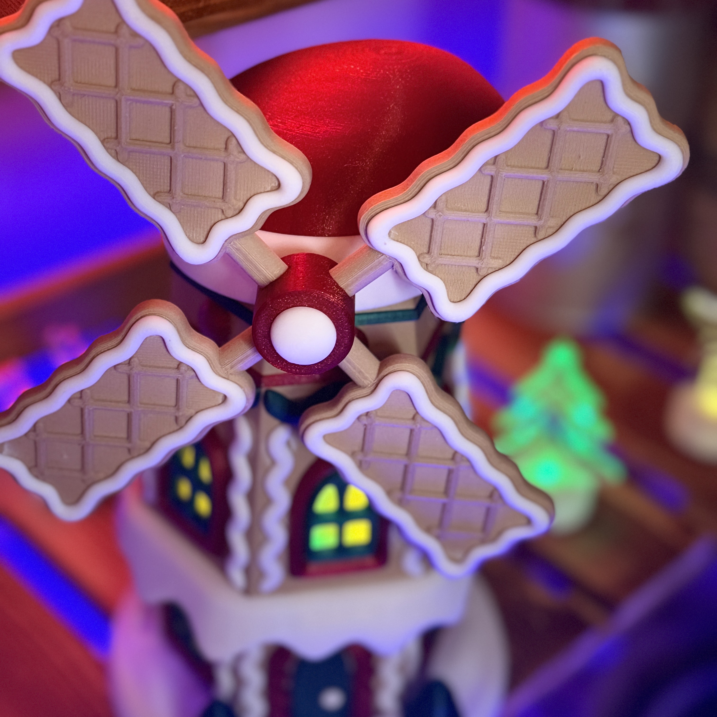 Christmas Gingerbread Windmill – Multicolor Without AMS — miniatura 14