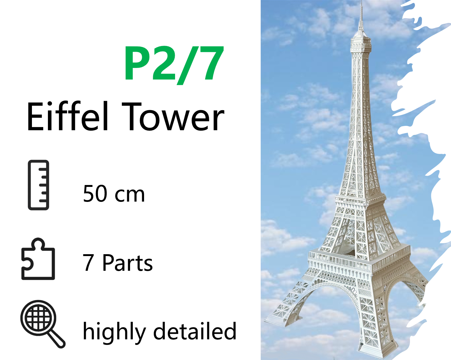 Eiffel Tower - 50 cm - P2/7