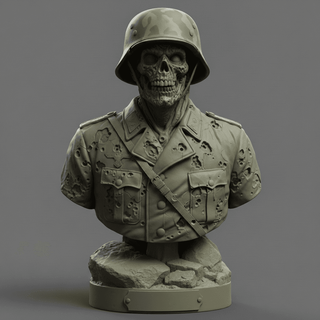 Undead WW2 Zombie Soldier