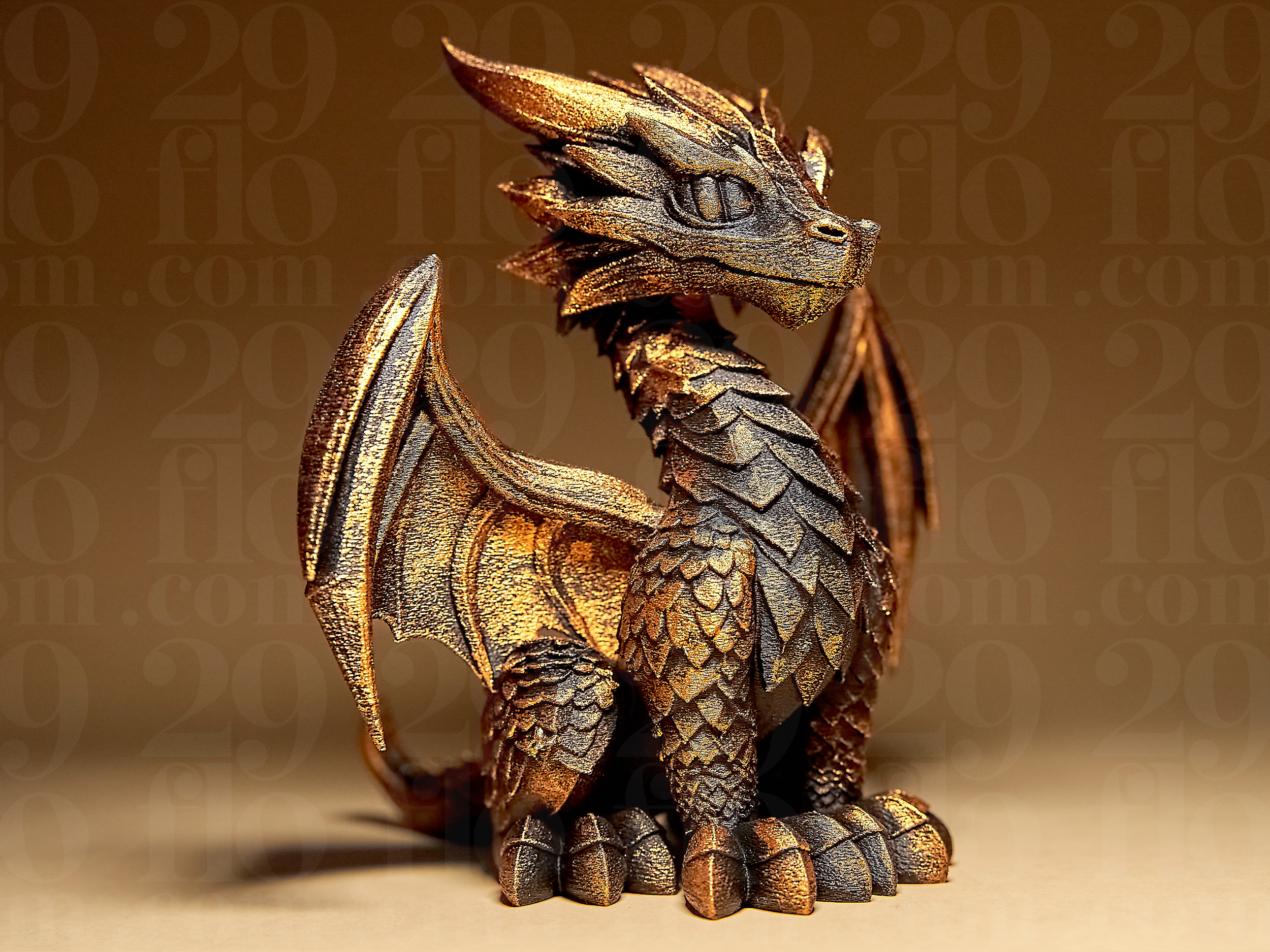Dragon Statuette — miniatura 5