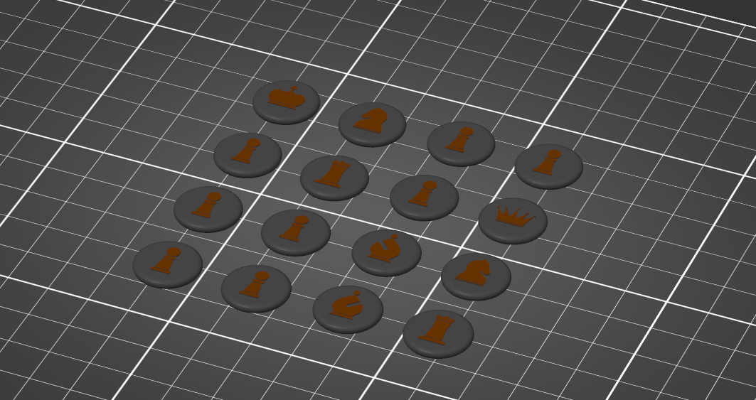 (WIP) Backgammon / Chess / Checkers Multi-Colout travel edition