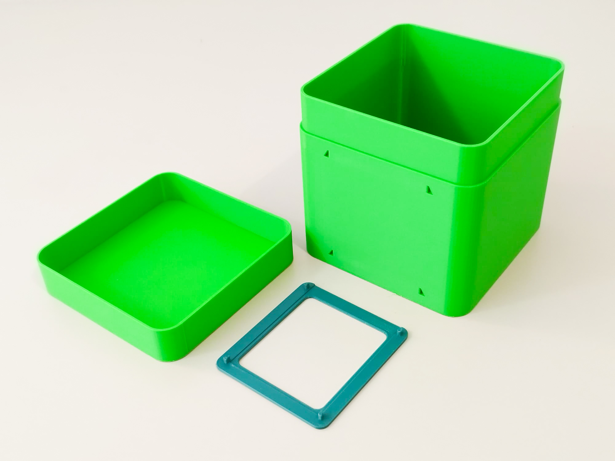 Miniatura 6 do modelo 3D Customizable Labeled Storage Containers