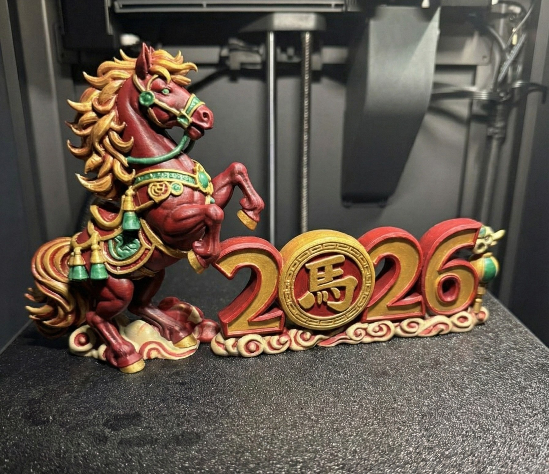 Majestic 2026 Year of the Horse - Chinese New Year Zodiac Statue