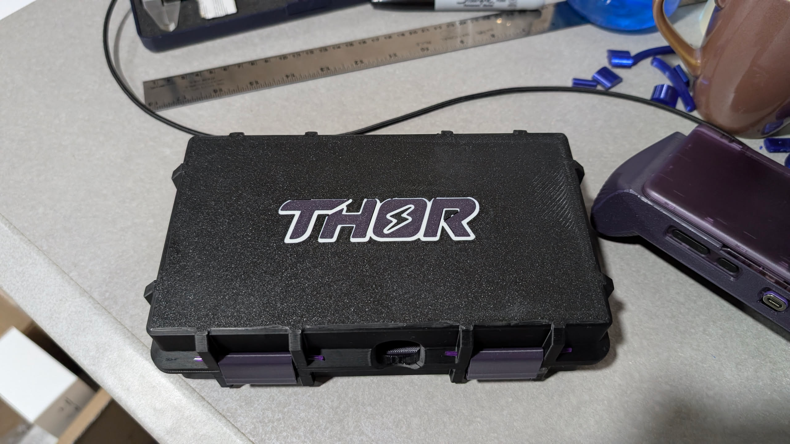 Hard Case and Insert for Ayn Thor with Grip