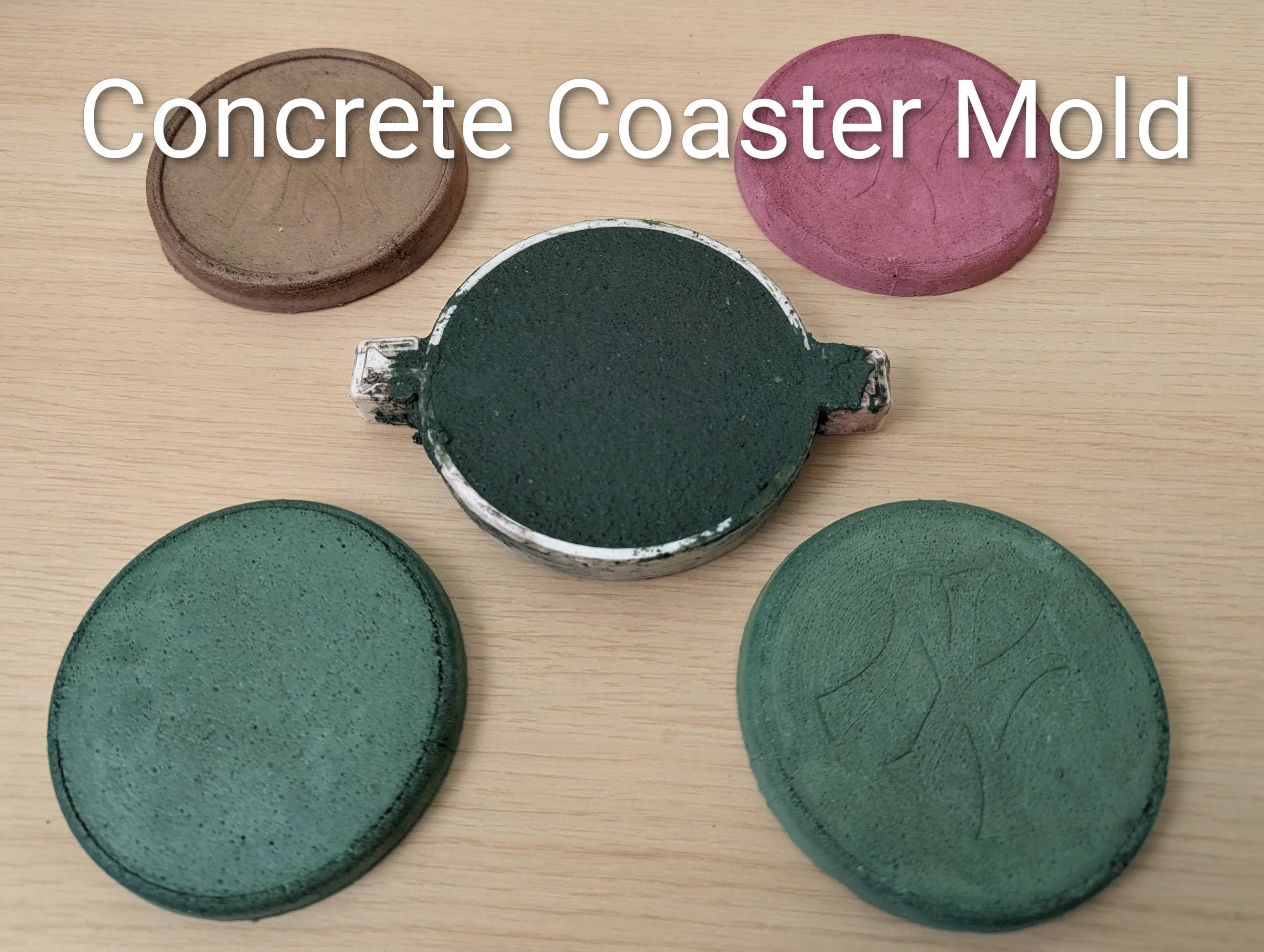 Customizable Concrete Coaster Mold