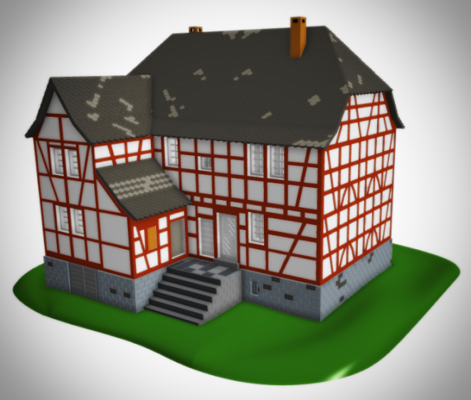 "Ahl Schull" in Heddesdorf H0 (1:87)