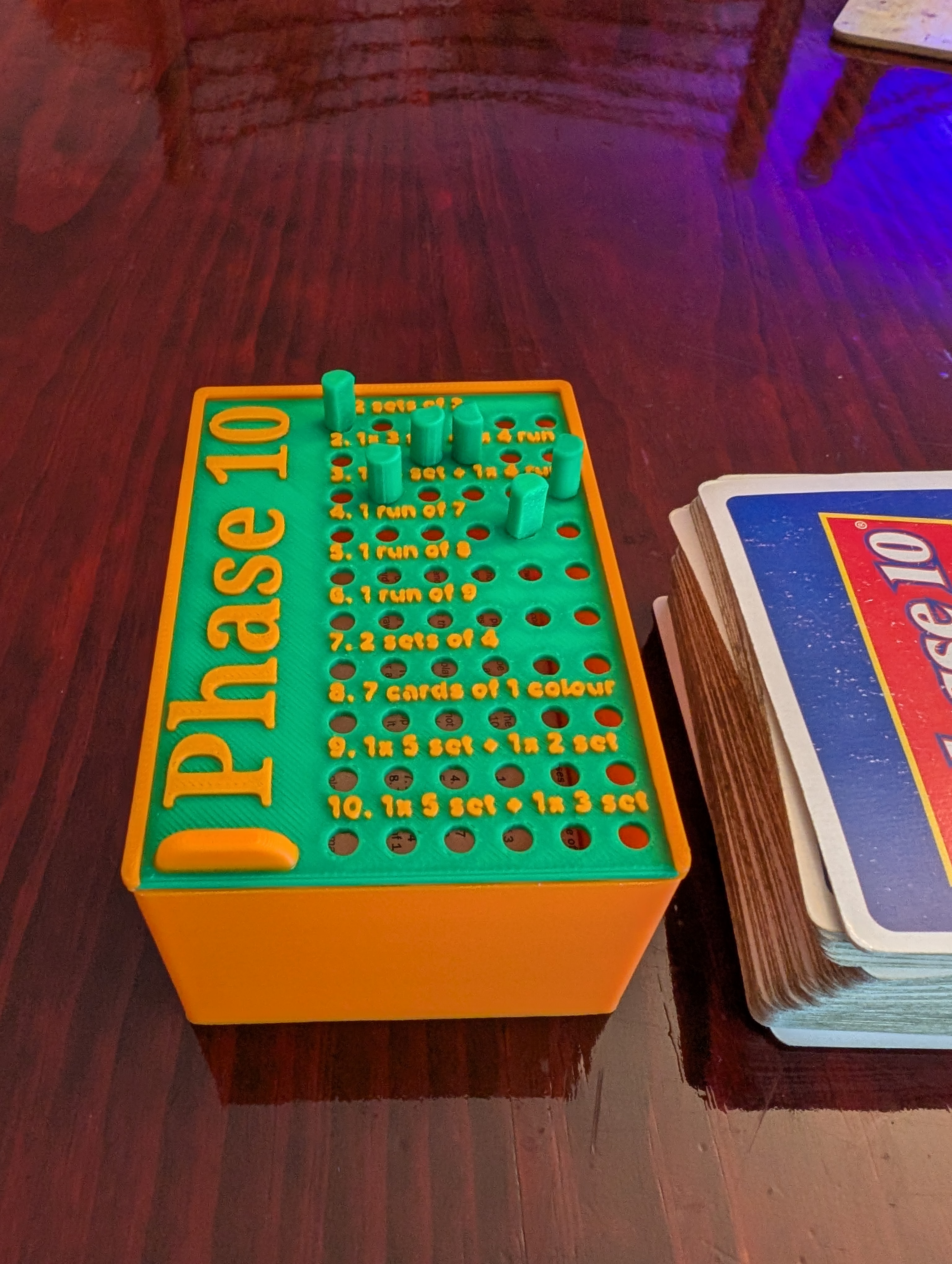 Miniatura 3 do modelo 3D Phase 10 Card Box