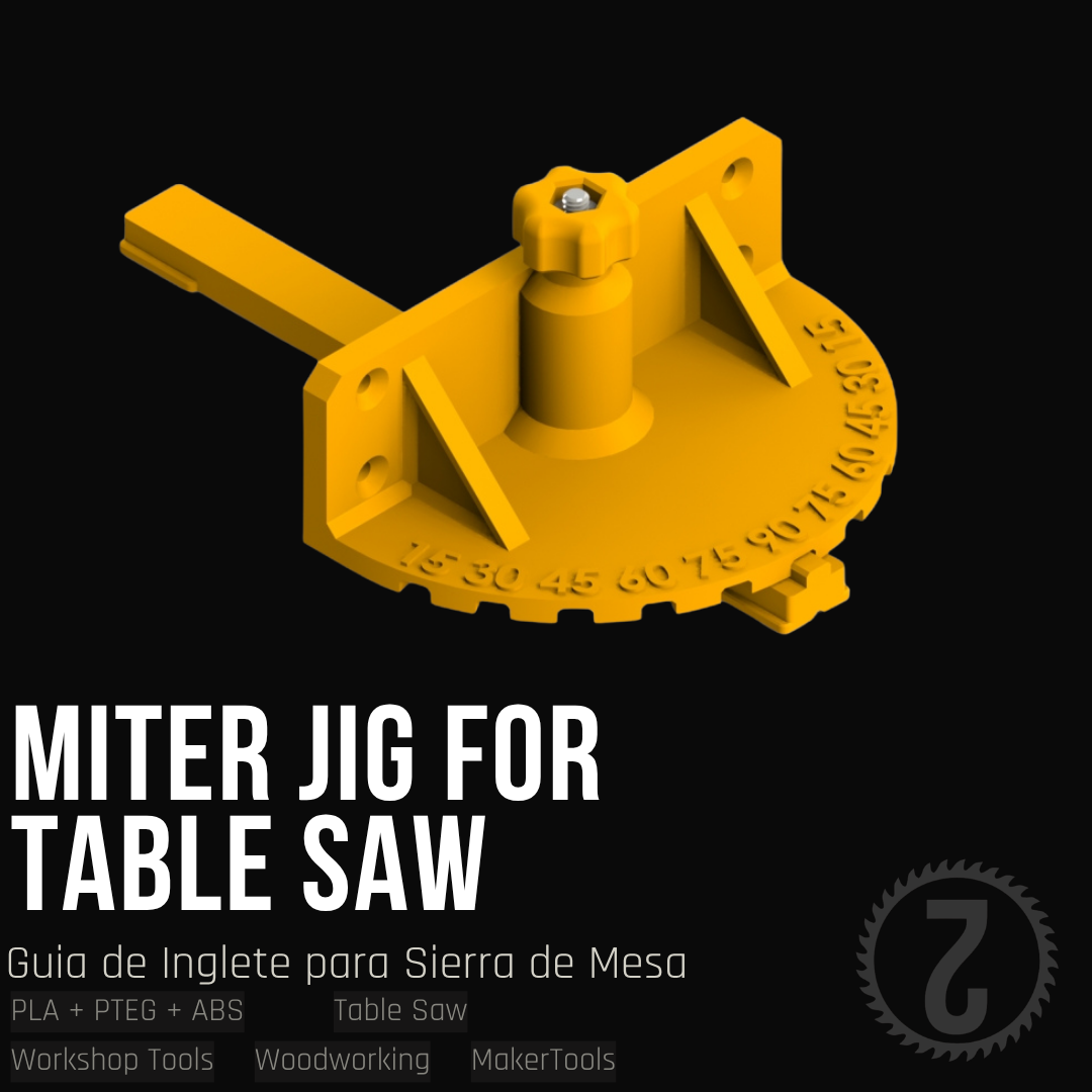 Miter Jig / Guía de Inglete