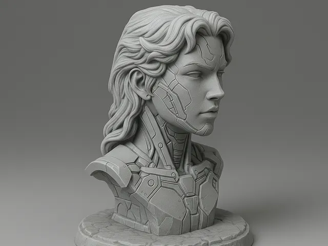 Cyber Valkyrie – Headphone Stand