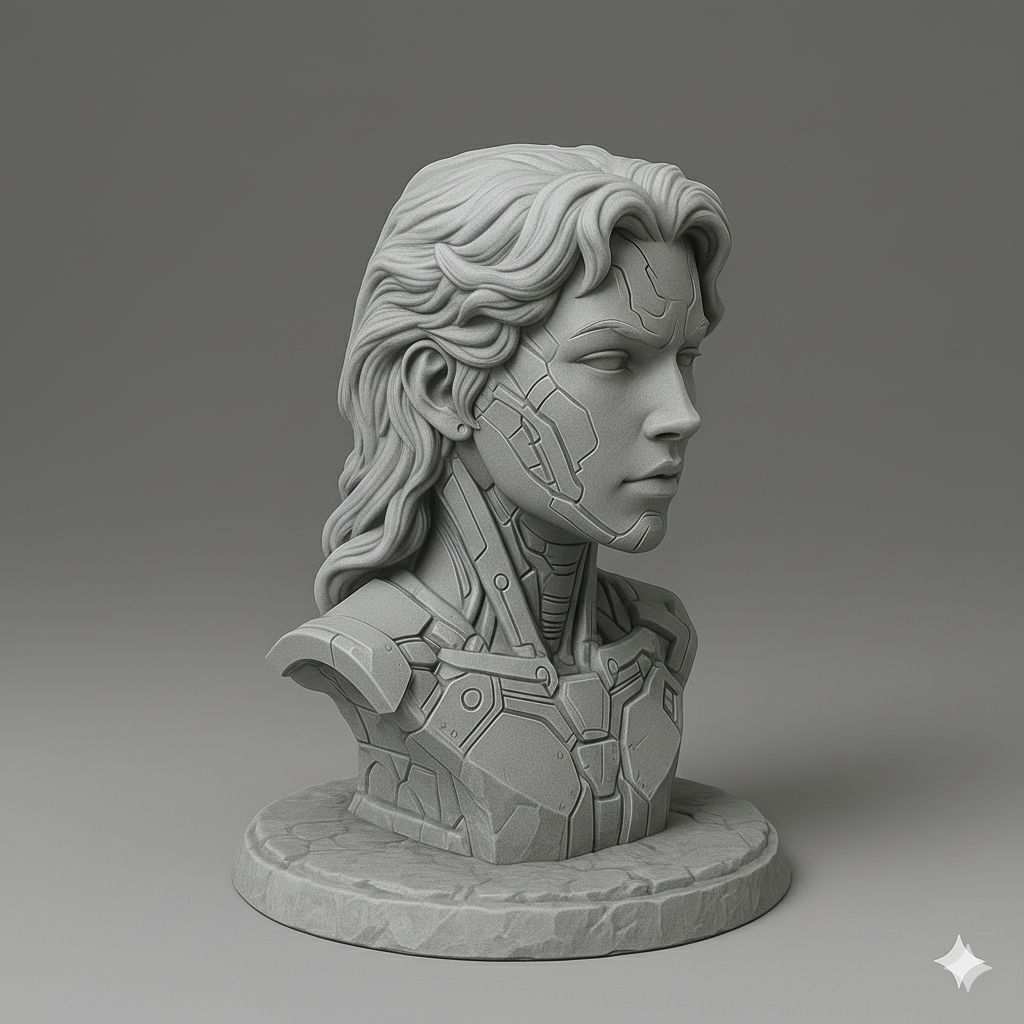 Cyber Valkyrie – Headphone Stand