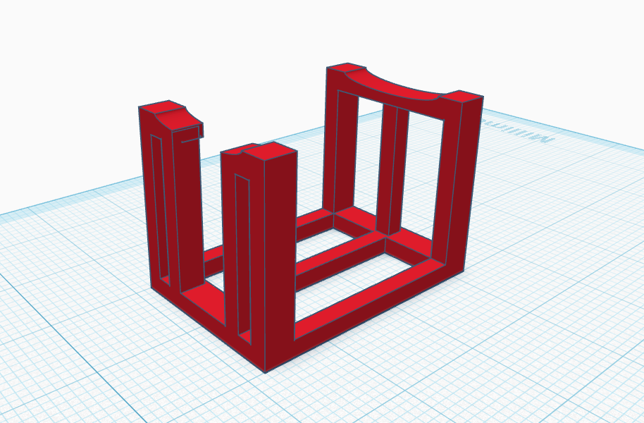 1:64 Fluid drainer rack 2.0 3D model