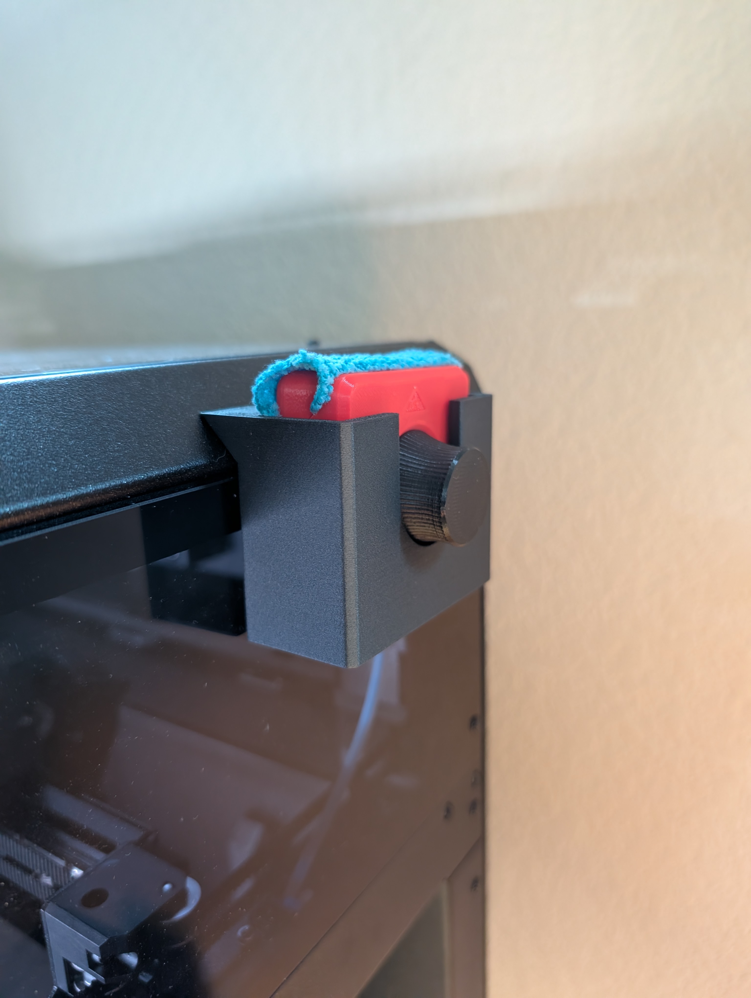 Core One/+/L Plate cleaner microfiber holder (magnets)