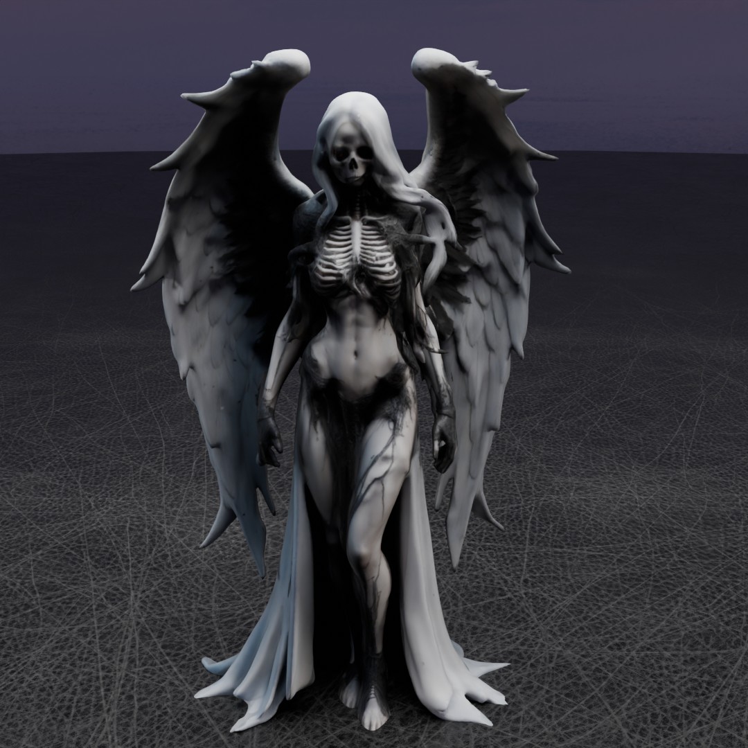 Dark Angel Statue