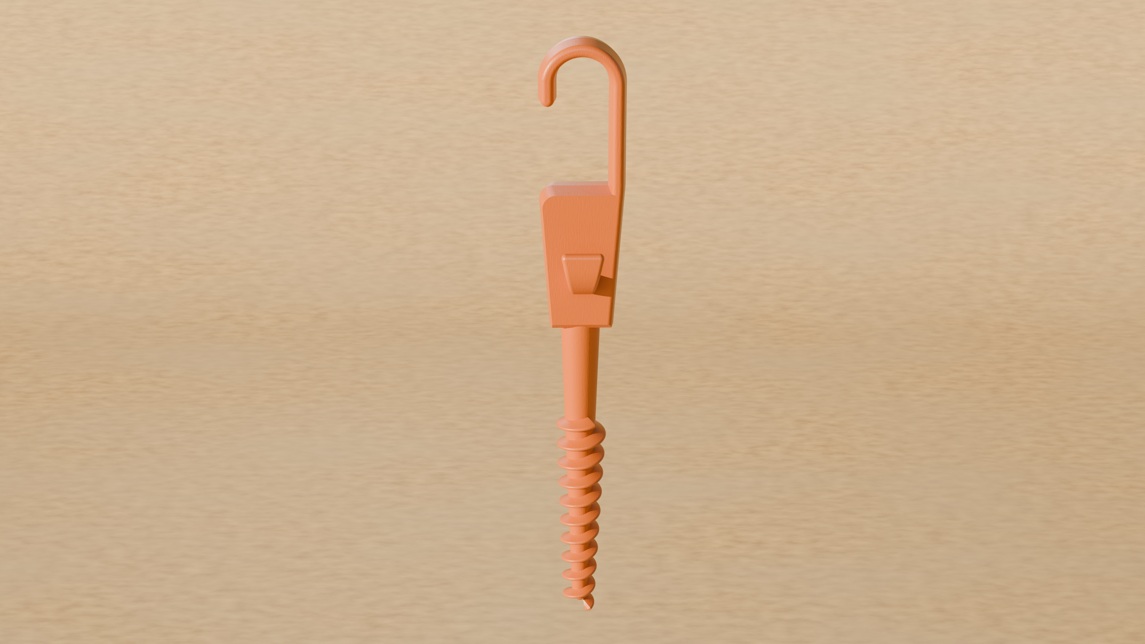 Threaded Beach Sunglass/Valuables Stake