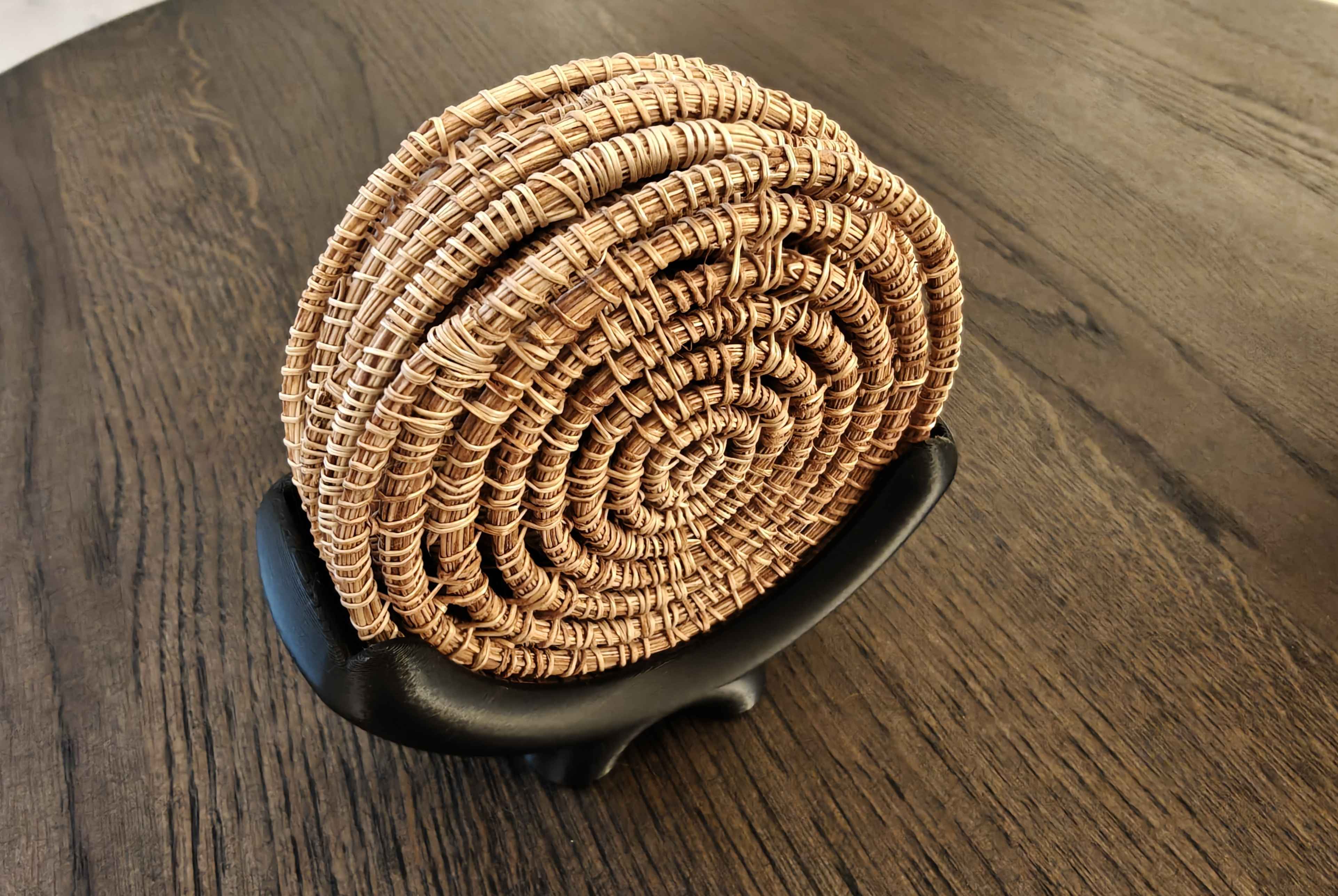 Vertical coaster holder \_(ツ)_/