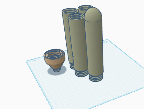 Emitter And Blade 3D model thumbnail