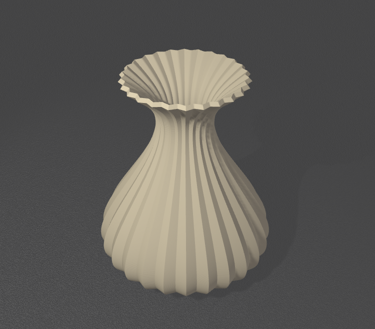a small basic vase for home decor