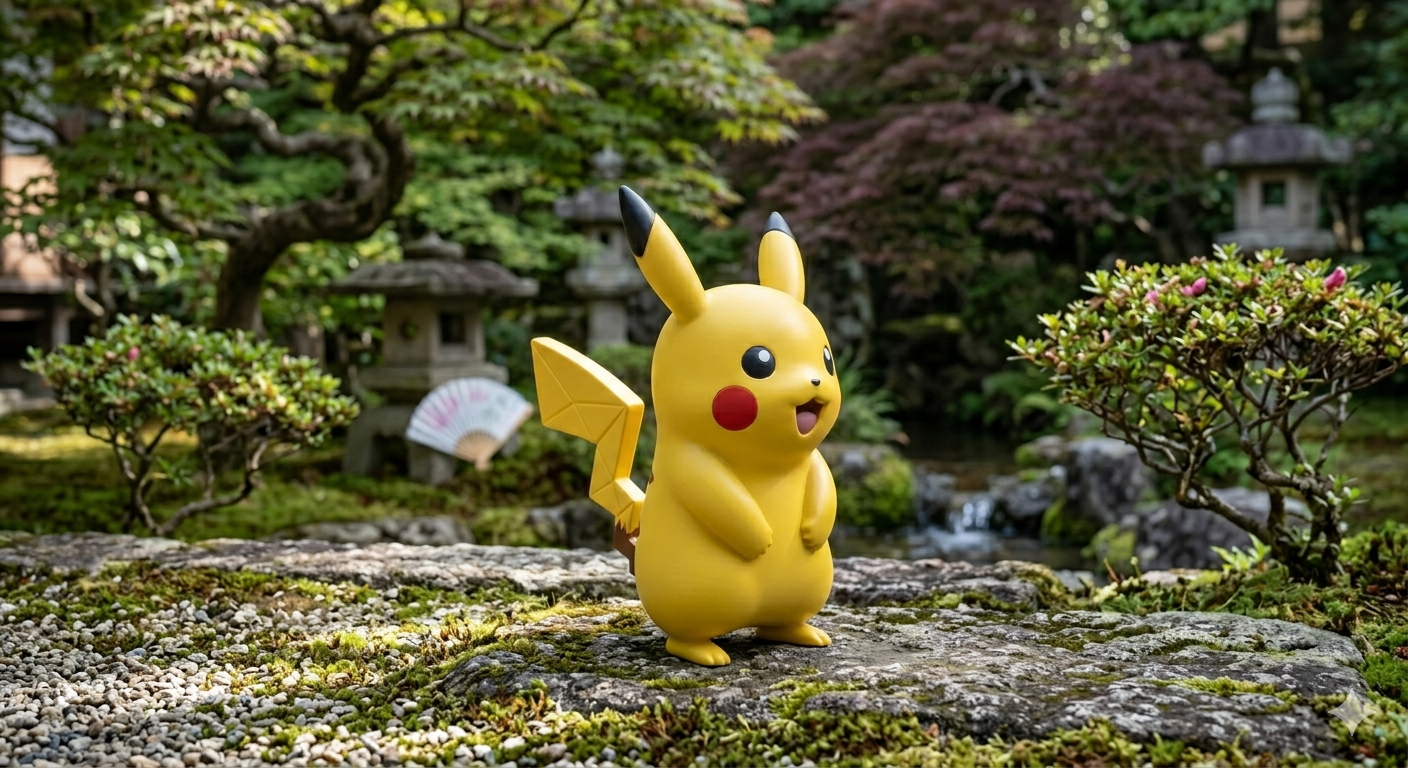 3D Printed Pikachu For Showcase Decoration !!!