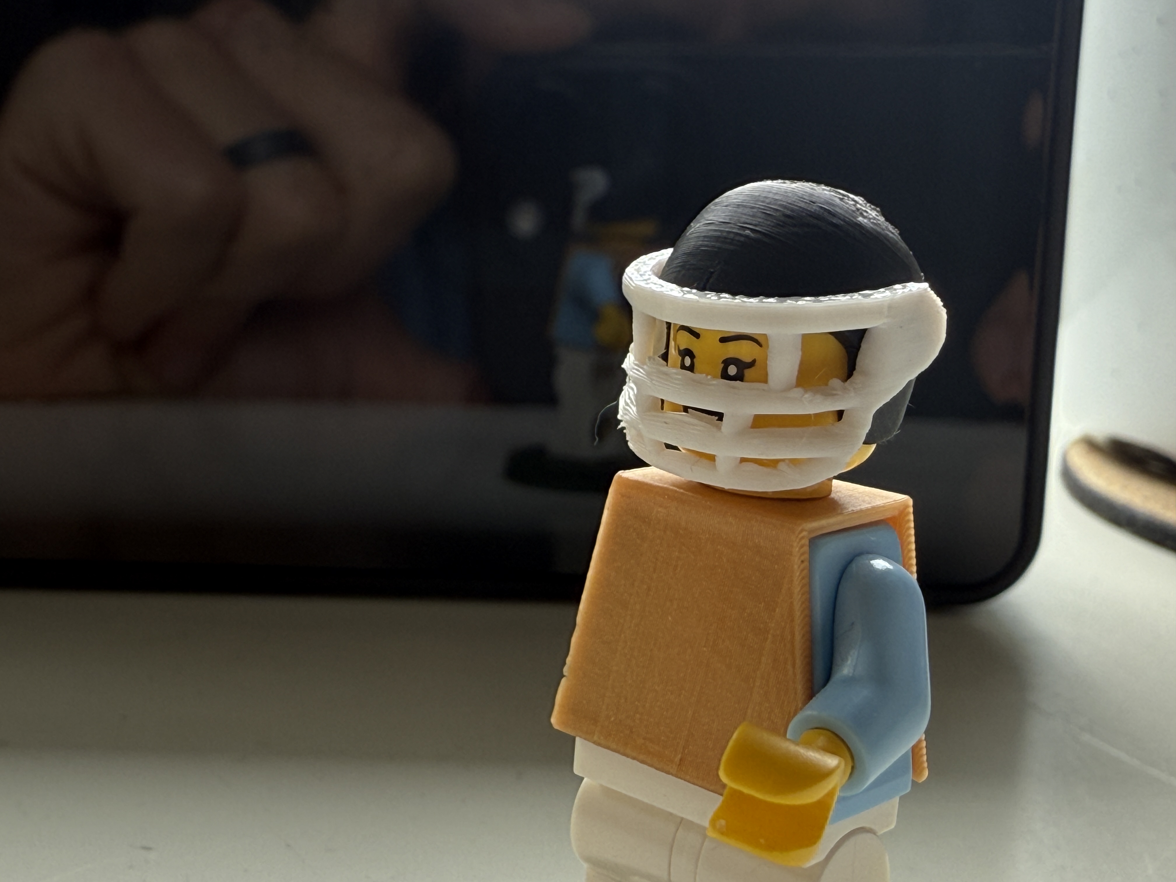 LEGO Football / Hockey Helmet (93560) FIXED
