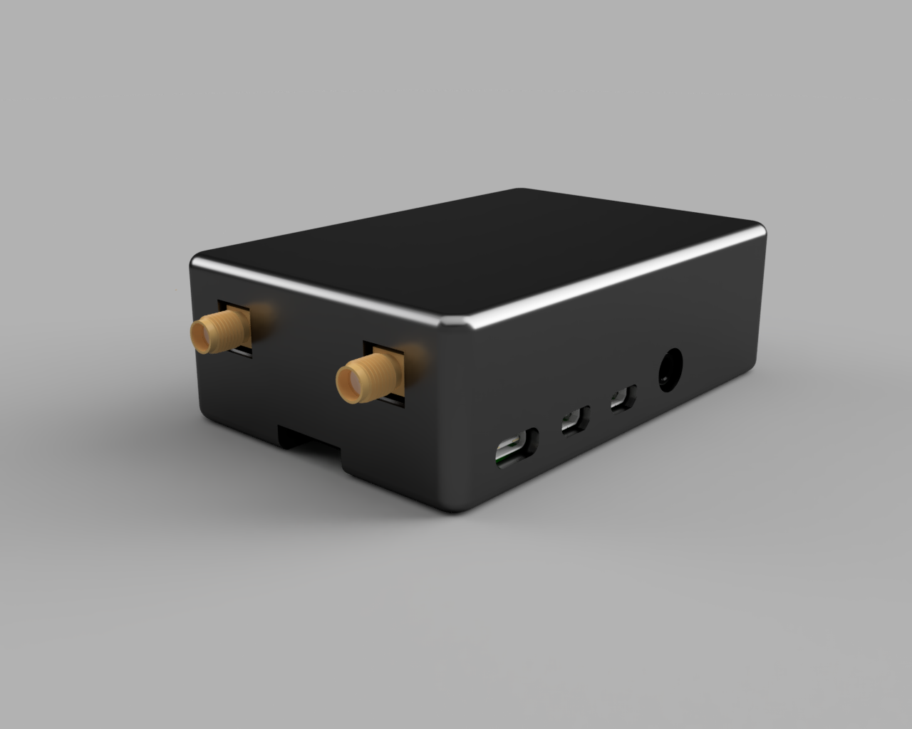 Raspberry Pi 4 LR1302 HAT Case
