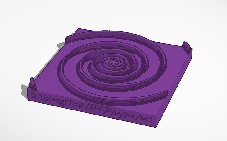 Math Models+: Logarithmic Spiral Galaxy