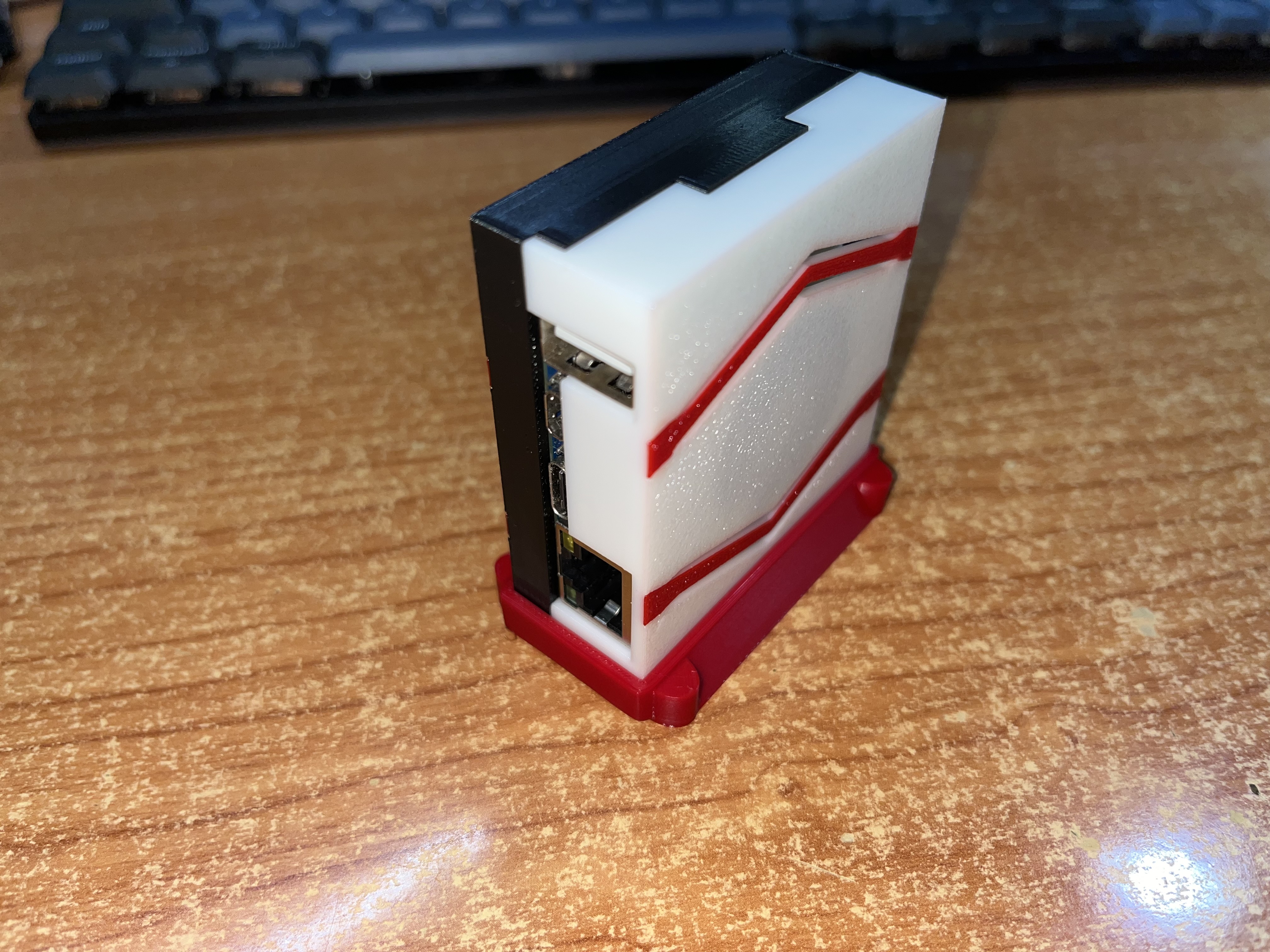 Miniatura 5 do modelo 3D Orange Pi Zero 2 compact vertical case