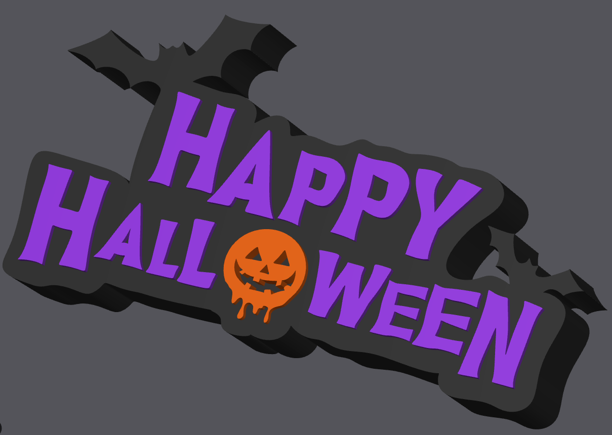Happy Halloween Plaque