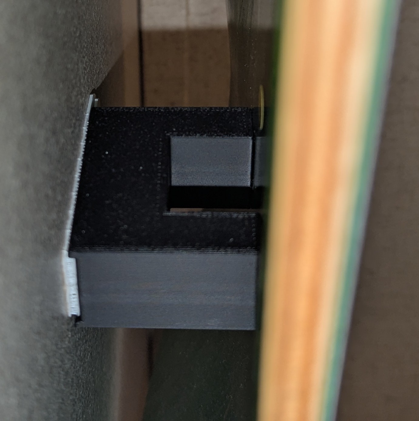 Skateboard Deck Wall Mount OpenSCAD