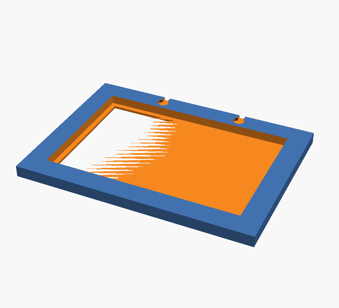 Photo Frame — Desk Picture Frame with Stand (Customizable)