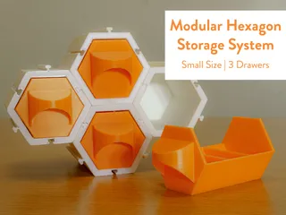 Modular Hexagon Storage (Small)