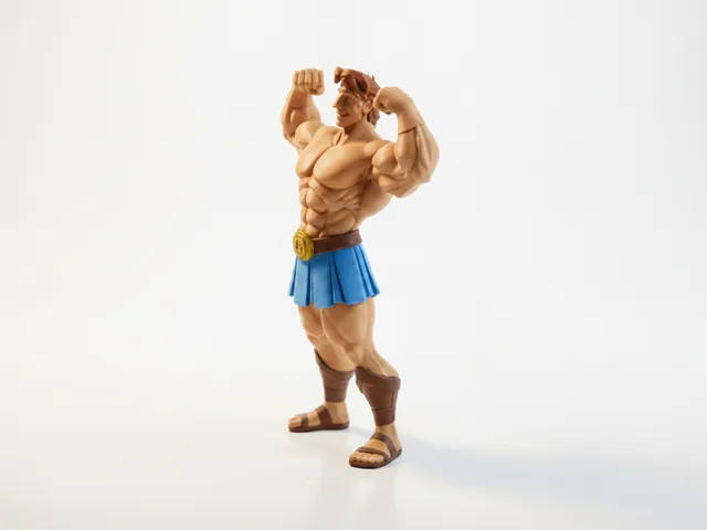 Hercules Figurine Fantasy Mythology 3D Printable