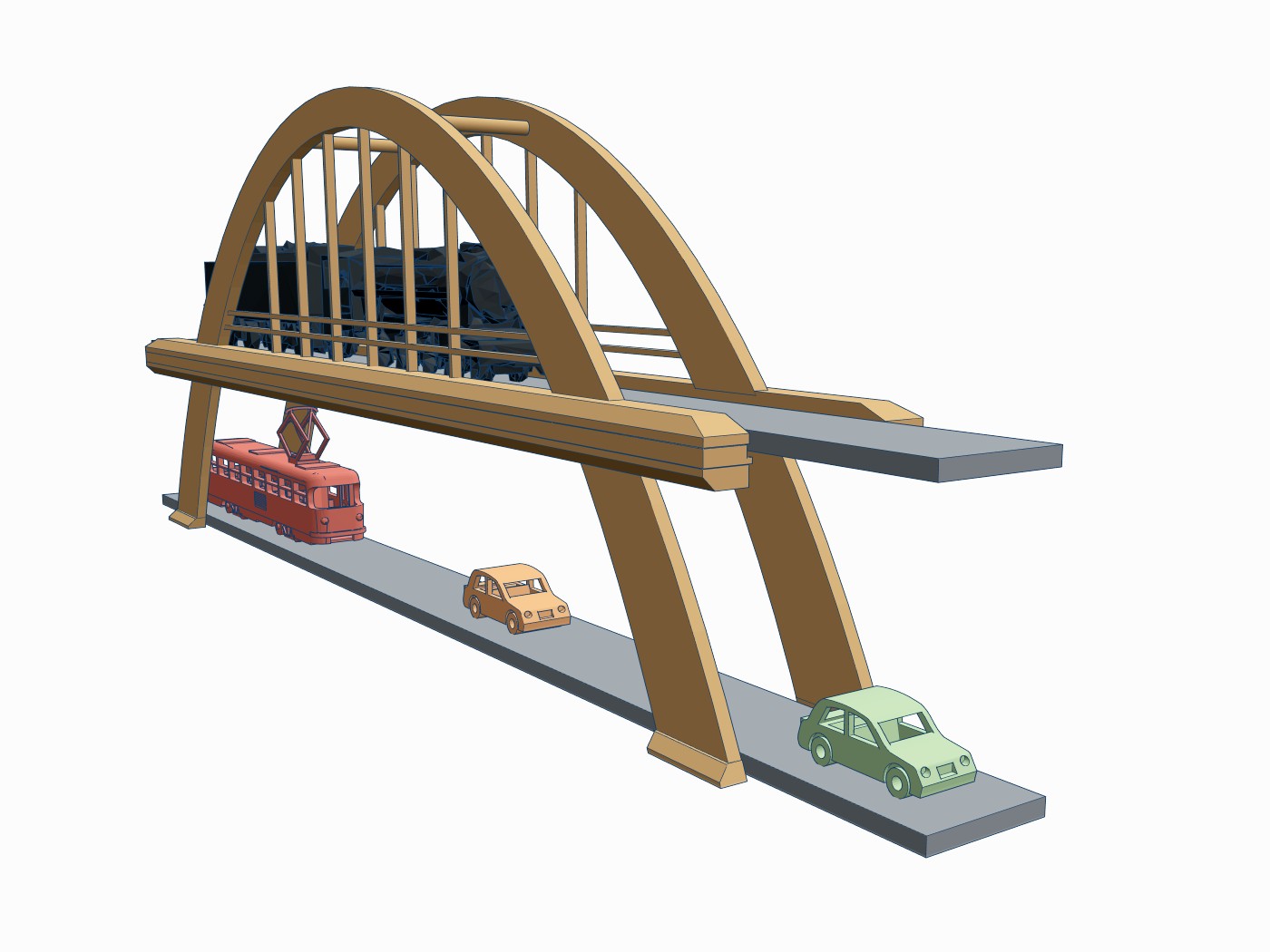 Bow Railway Bridge - H0 Scale — miniatura 4