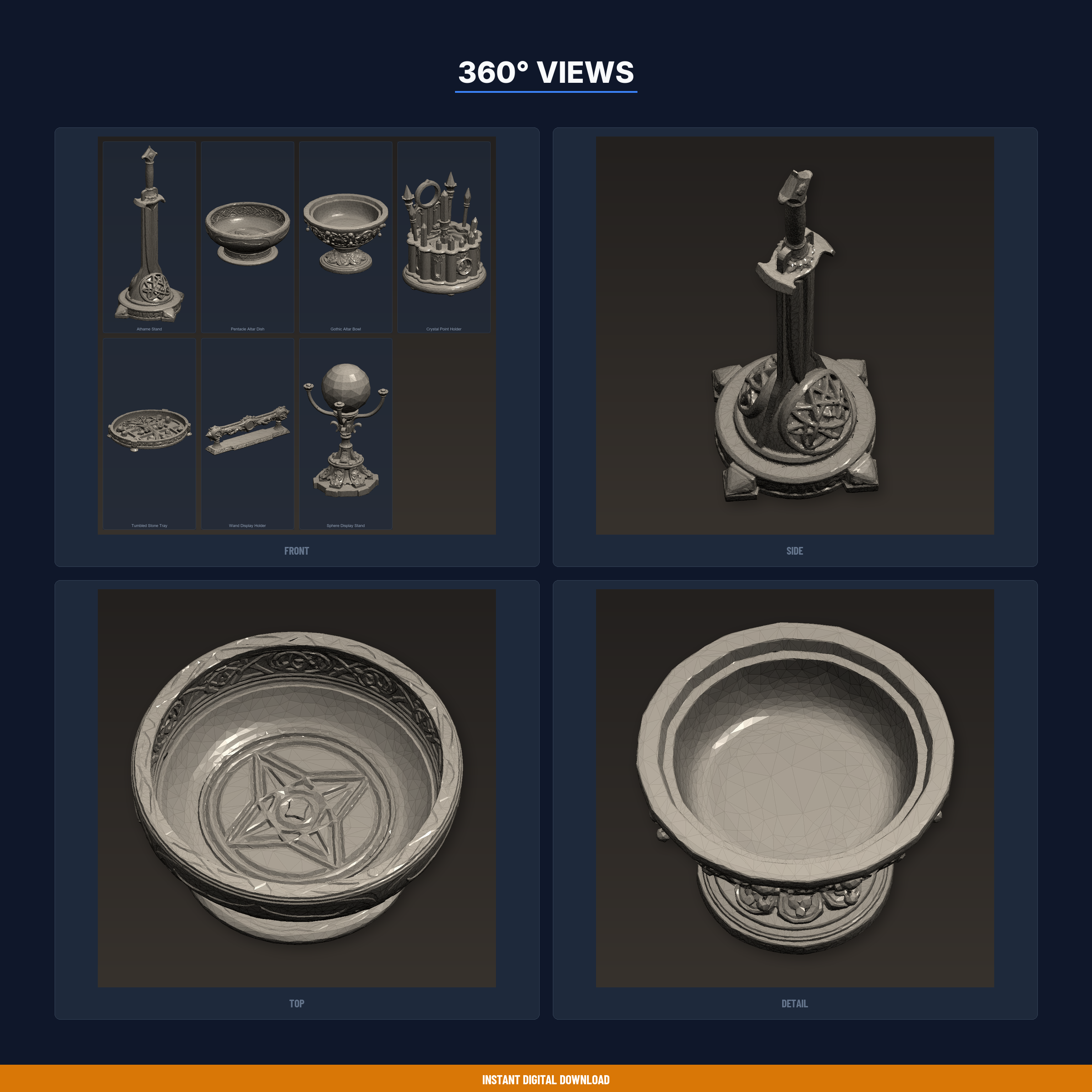 Complete Altar Tools Collection - 7-Model STL Bundle — miniatura 3