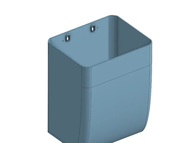Under Sink Garbager Bin Wall Mounted 35L