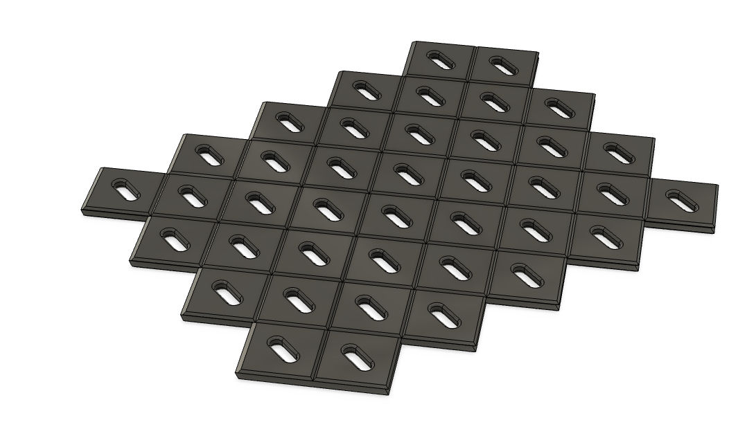 Skadis Tiled Backplate
