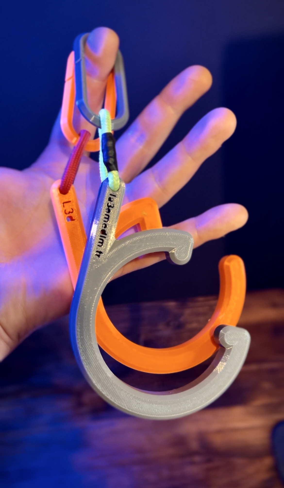 Miniatura 6 do modelo 3D BHH (Backpack Holder Hook)