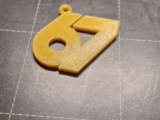 67 keychain