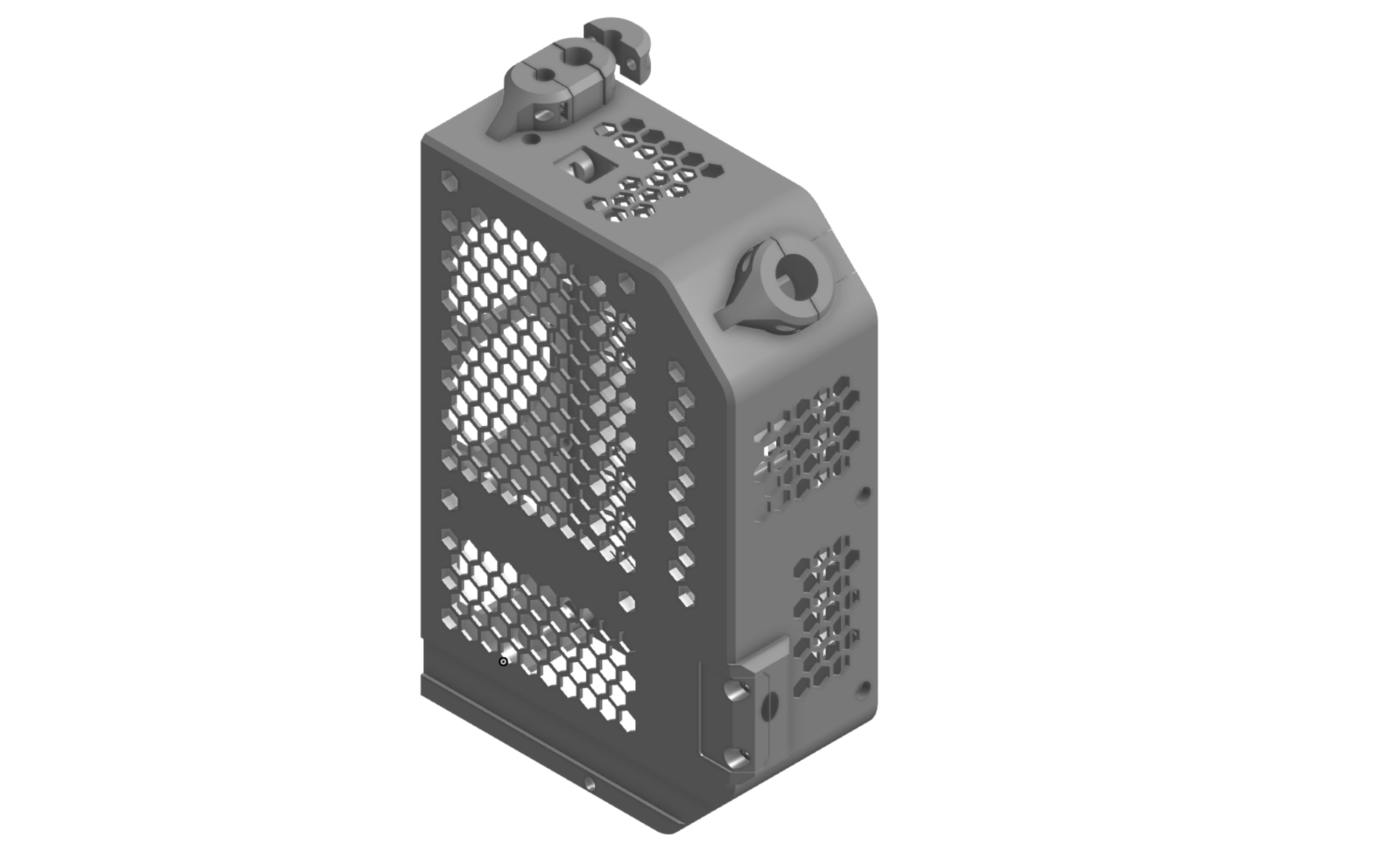 Better Big Einsy Case Prusa MK3S+ with RPi Zero mount, cable organizers, frame mount - no supports!