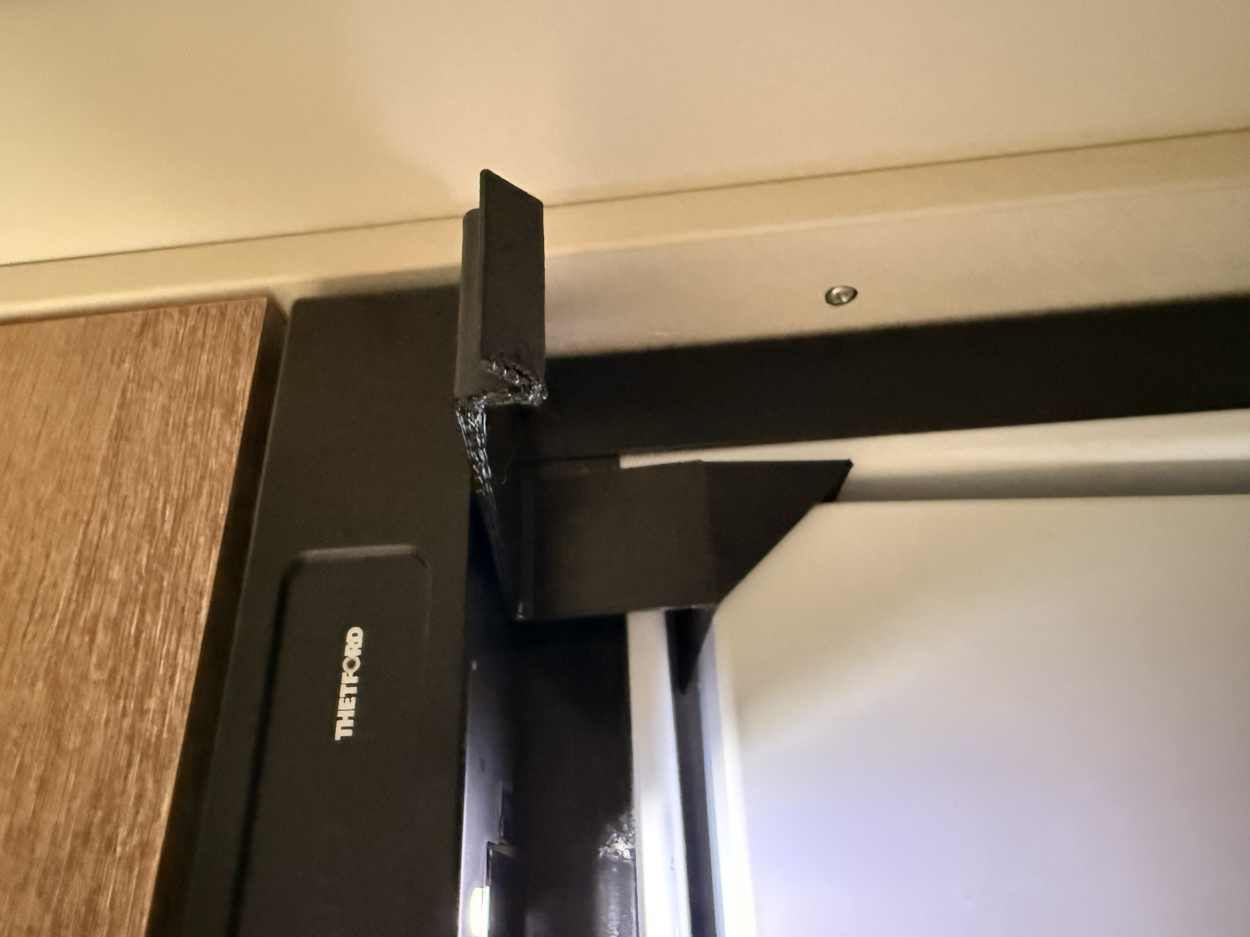 Frosterfach-Offenhalter für Thetford-Kühlschrank N4142E + Version 2